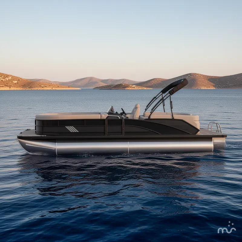 Slide: The Image of Bennington M Quad Bench 24 MFB Tritoon 2025 - 2