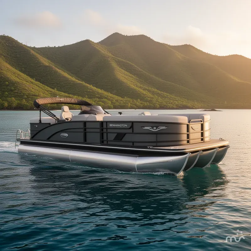 The Image of Bennington M Quad Bench 24 MFB Tritoon 2025 - 0