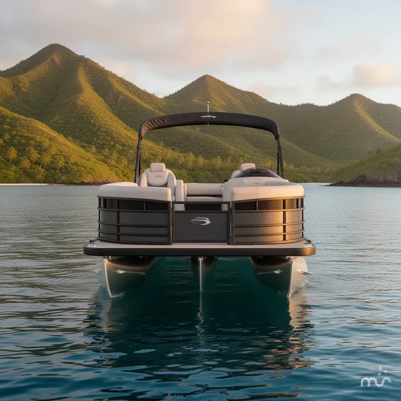 Slide: The Image of Bennington M Quad Bench 24 MFB Tritoon 2025 - 1