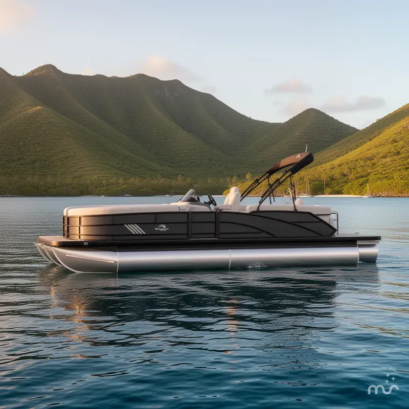 Slide: The Image of Bennington M Quad Bench 24 MFB Tritoon 2025 - 2