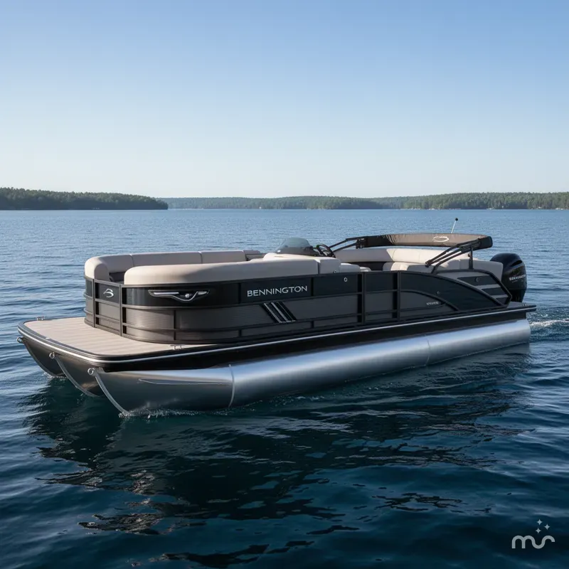 Slide: The Image of Bennington M Quad Bench 24 MFB Tritoon 2025 - 0
