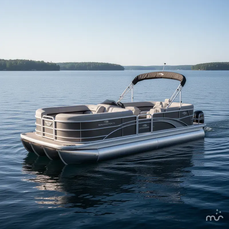 Slide: The Image of Bennington M Swingback 22 MSB Tritoon 2025 - 1