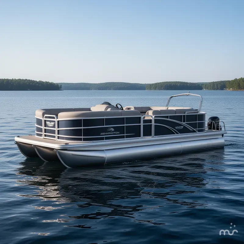 Slide: The Image of Bennington M Quad Bench 22 MFB Tritoon 2025 - 0