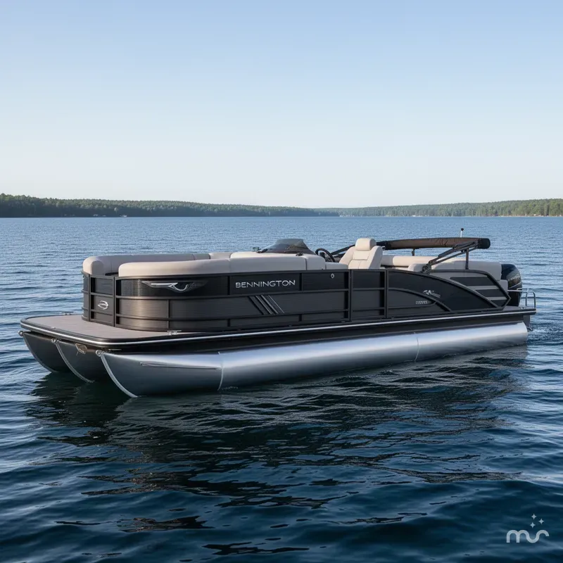 Slide: The Image of Bennington M Quad Bench 24 MFB Tritoon 2025 - 0