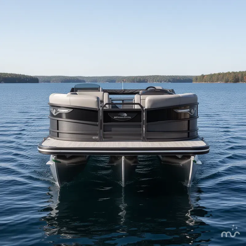 Slide: The Image of Bennington M Quad Bench 24 MFB Tritoon 2025 - 2