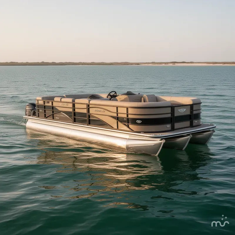 Slide: The Image of Bentley Pontoons Legacy 200 Cruise 2025 - 1