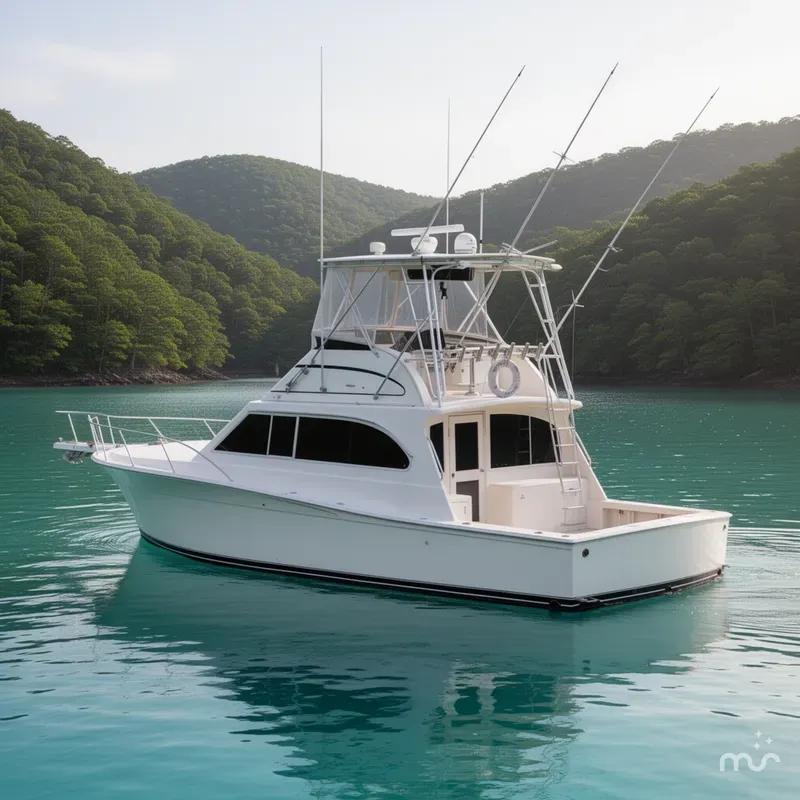 Slide: The Image of Egg Harbor 42 Convertible 1995 - 2