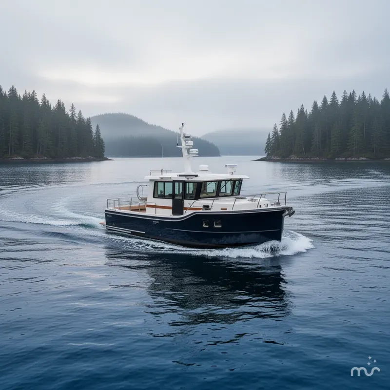 Slide: The Image of Ranger Tug R-43 CB 2026 - 2