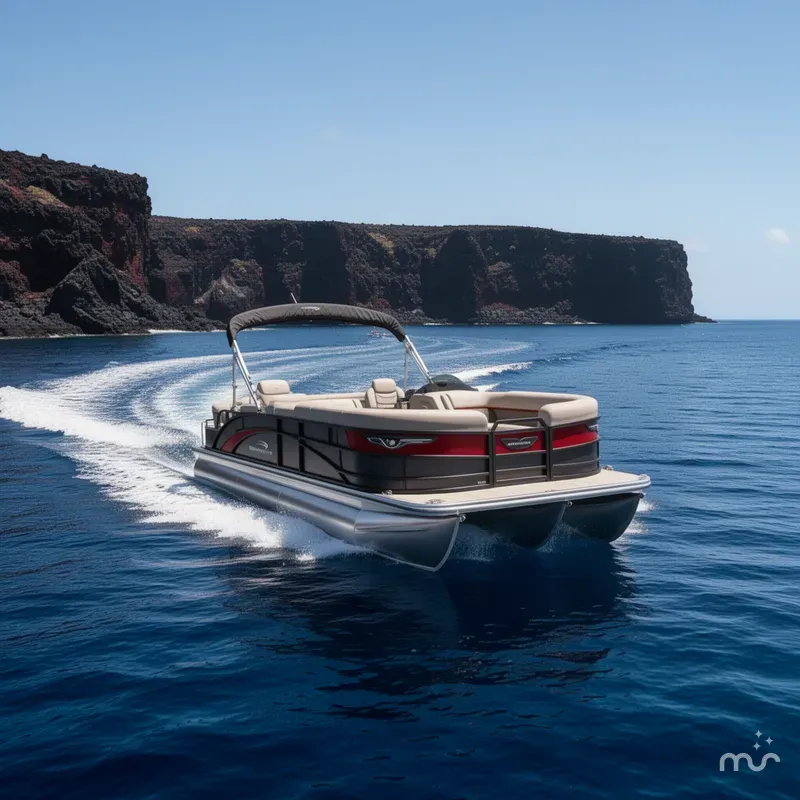 The Image of Bennington M Swingback 24 MSB Tritoon 2025 - 0