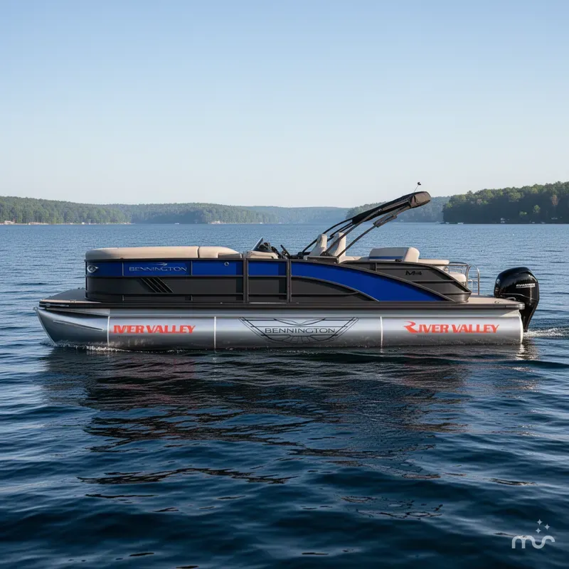 Slide: The Image of Bennington M Swingback 24 MSB Tritoon 2025 - 0