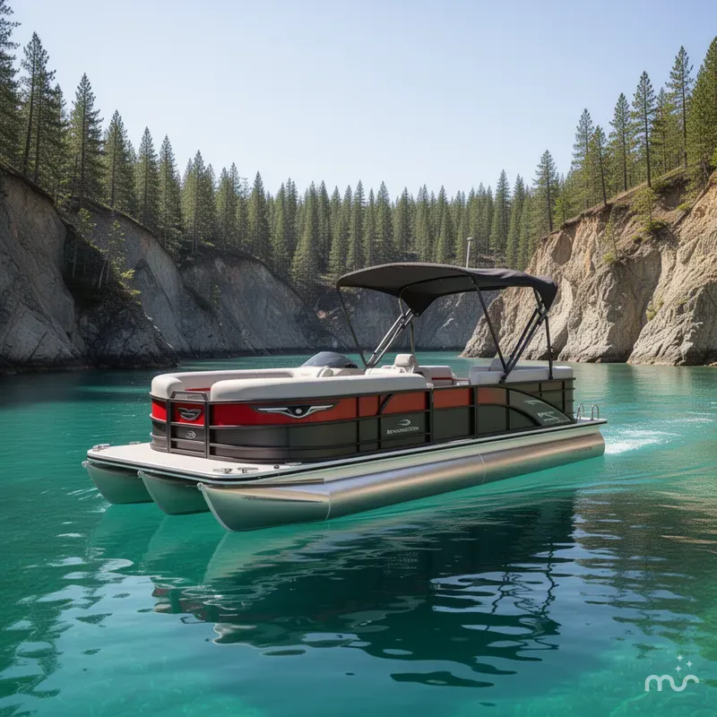 The Image of Bennington M Swingback 24 MSB Tritoon 2025 - 0