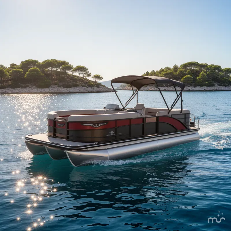 The Image of Bennington M Swingback 24 MSB Tritoon 2025 - 0