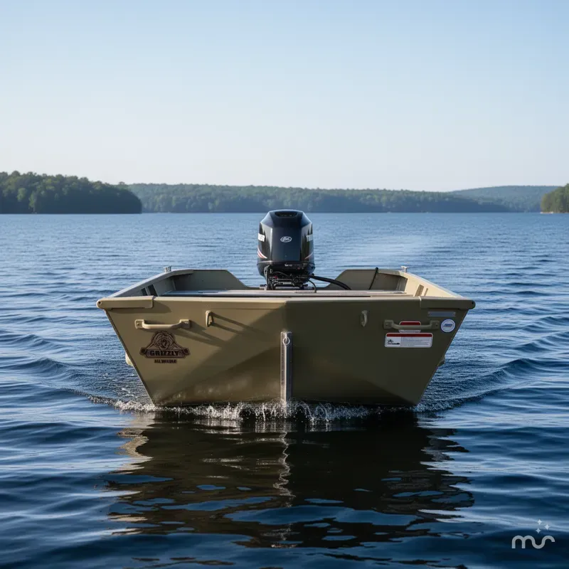 Slide: The Image of Tracker Grizzly 1436 Utility 2025 - 1