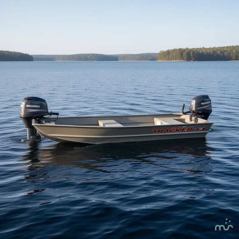 Slide: The Image of Tracker Grizzly 1436 Utility 2025 - 2