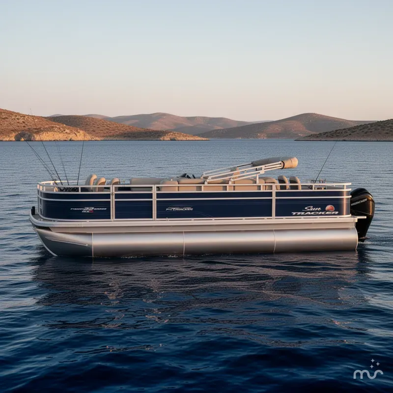 Slide: The Image of Sun Tracker Fishin' Barge 22 XP3 2025 - 2