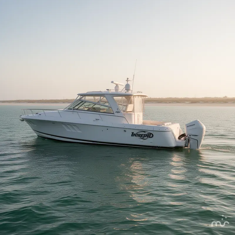 Slide: The Image of Intrepid 475 Sport Yacht 2009 - 2