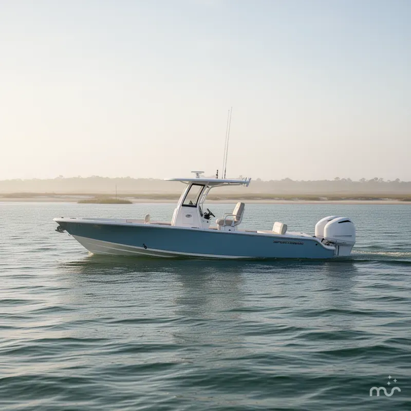 Slide: The Image of Sportsman Masters 267 Bay Boat 2023 - 1