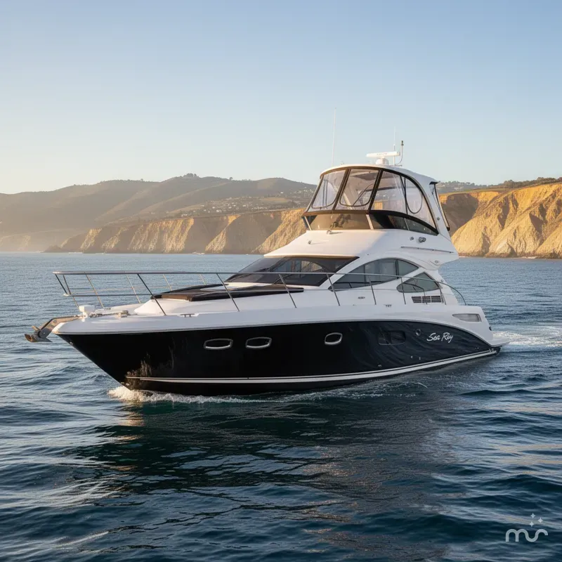 Slide: The Image of Sea Ray 450 Sedan 2012 - 1