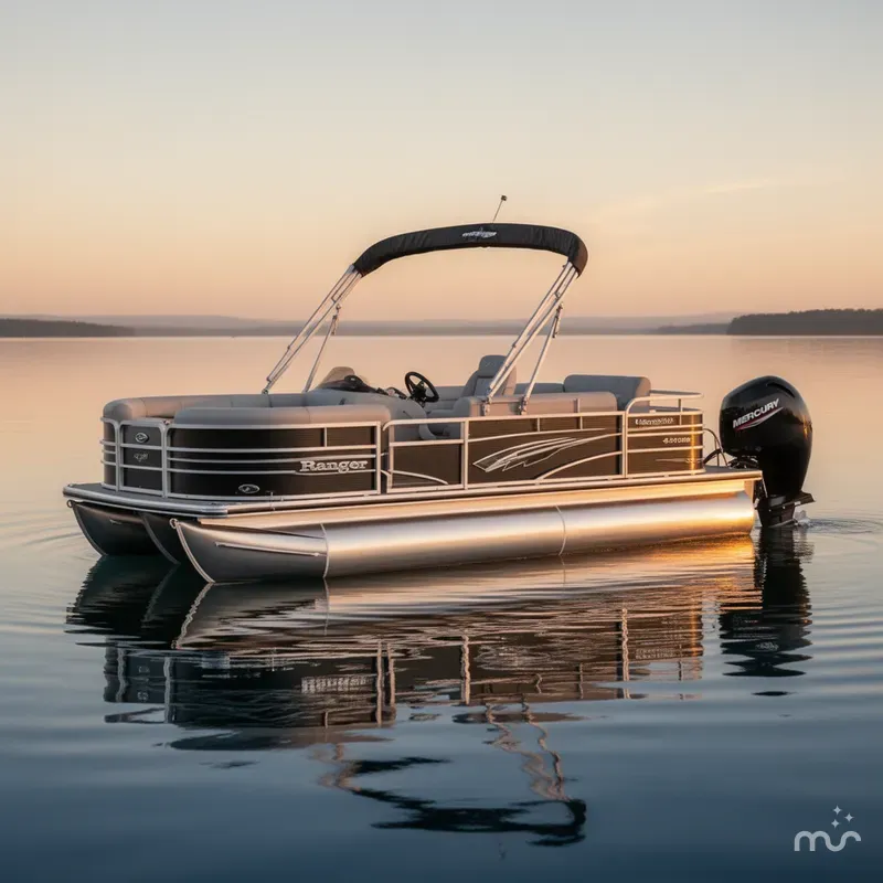 Slide: The Image of Ranger 220F w/150HP Mercury 4 Stroke 2025 - 1