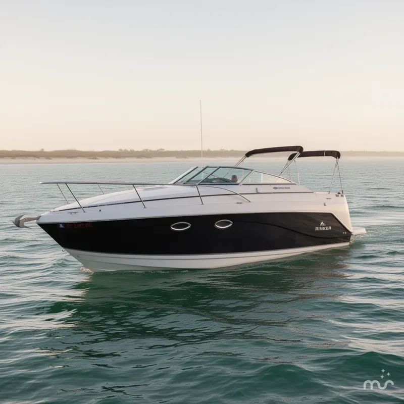 Slide: The Image of Rinker 270 Express Cruiser MERCRUISER 8.1 GENERATOR 2007 - 1