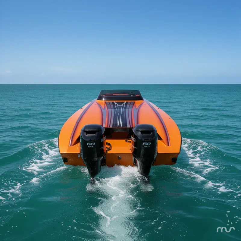 Slide: The Image of Mystic Powerboats C4000 2024 - 2
