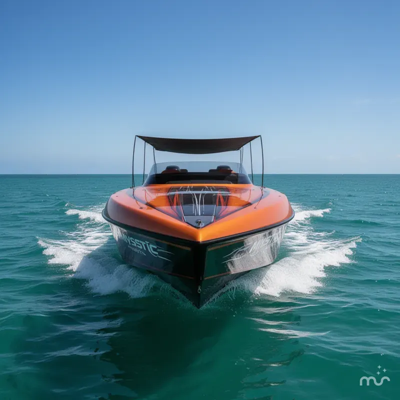 Slide: The Image of Mystic Powerboats C4000 2024 - 3