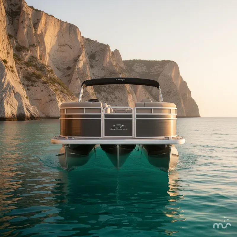 Slide: The Image of Sun Tracker 20 Party Barge 2025 - 1