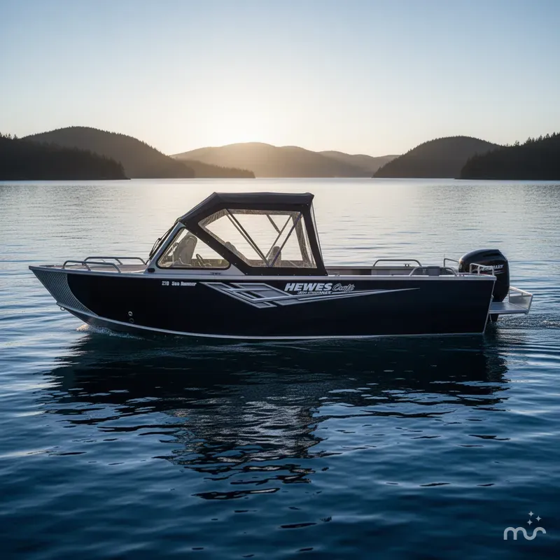 Slide: The Image of Hewescraft 210 Sea Runner ET 2026 - 2