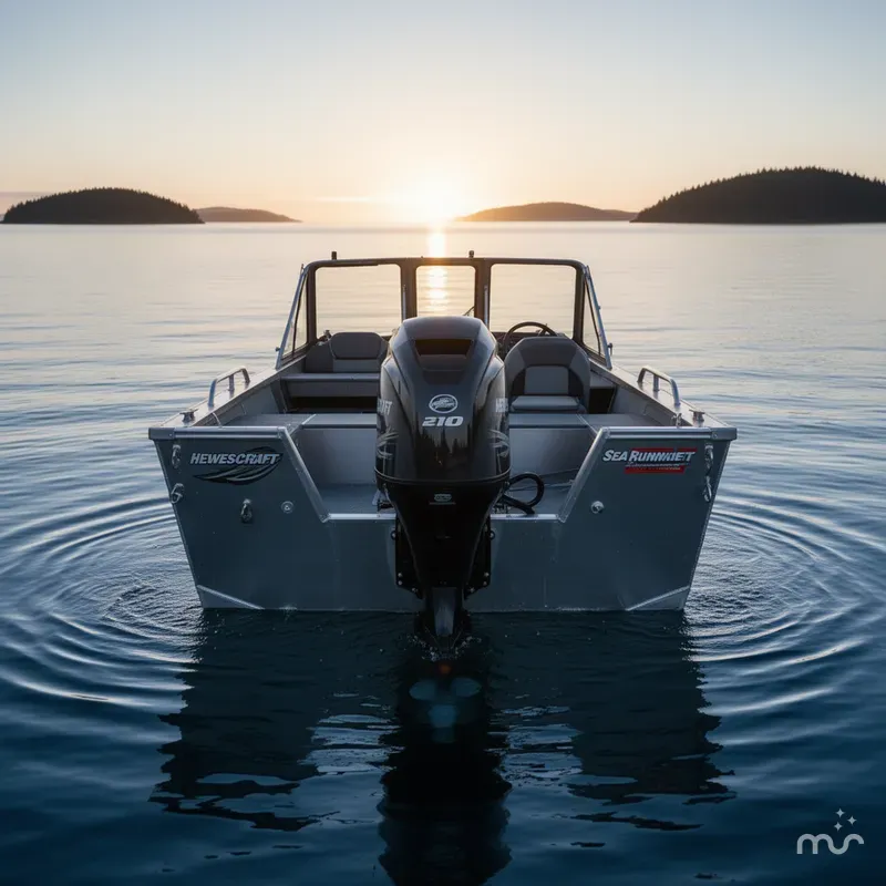 Slide: The Image of Hewescraft 210 Sea Runner ET 2025 - 2