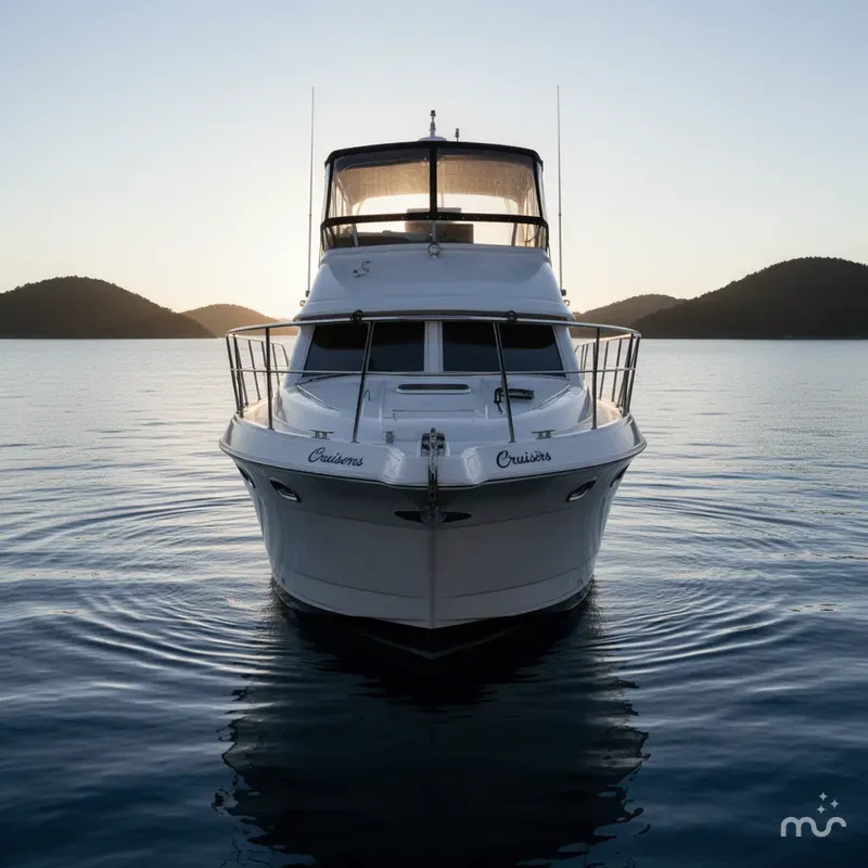 Slide: The Image of Cruisers 3650 Aft Cabin 1998 - 1