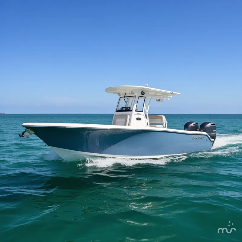 Slide: The Image of Sea Pro 242 Sport CC 242CC Center Console 242Sport 2025 - 2