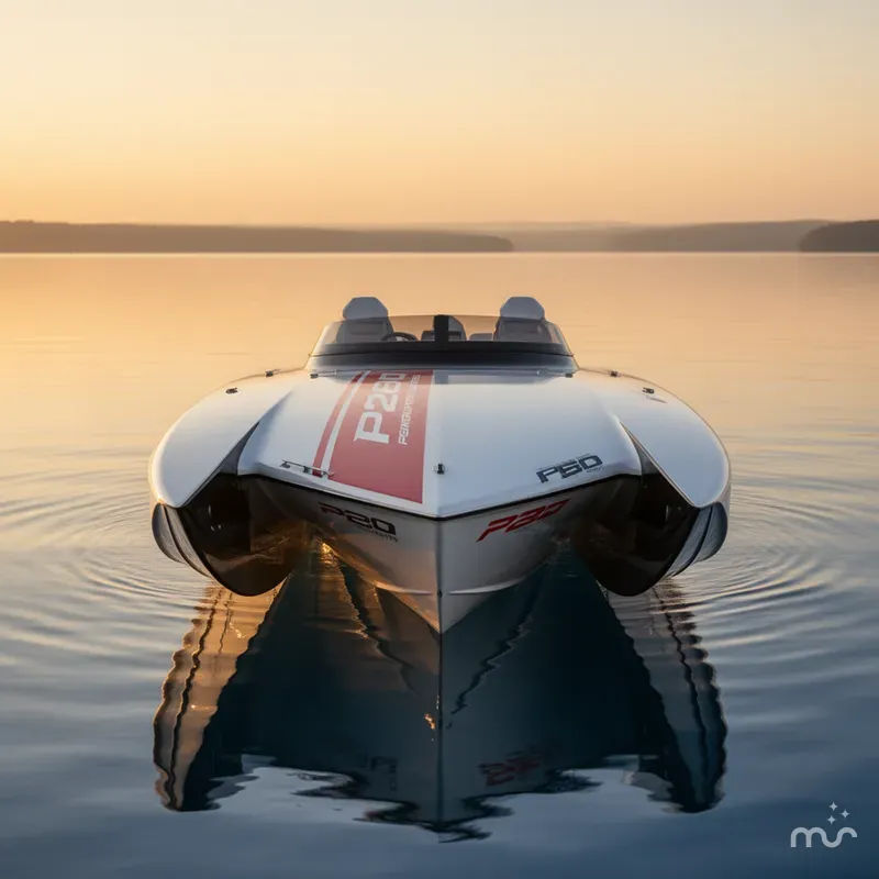 Slide: The Image of Performance Powerboats P280 2025 - 1
