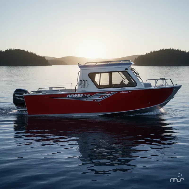 Slide: The Image of Hewescraft 220 Ocean Pro ET Hardtop 2025 - 2