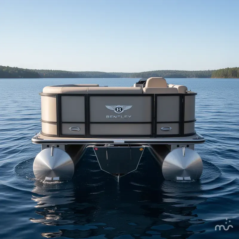 Slide: The Image of Bentley Pontoons LE 160CR 2025 - 2