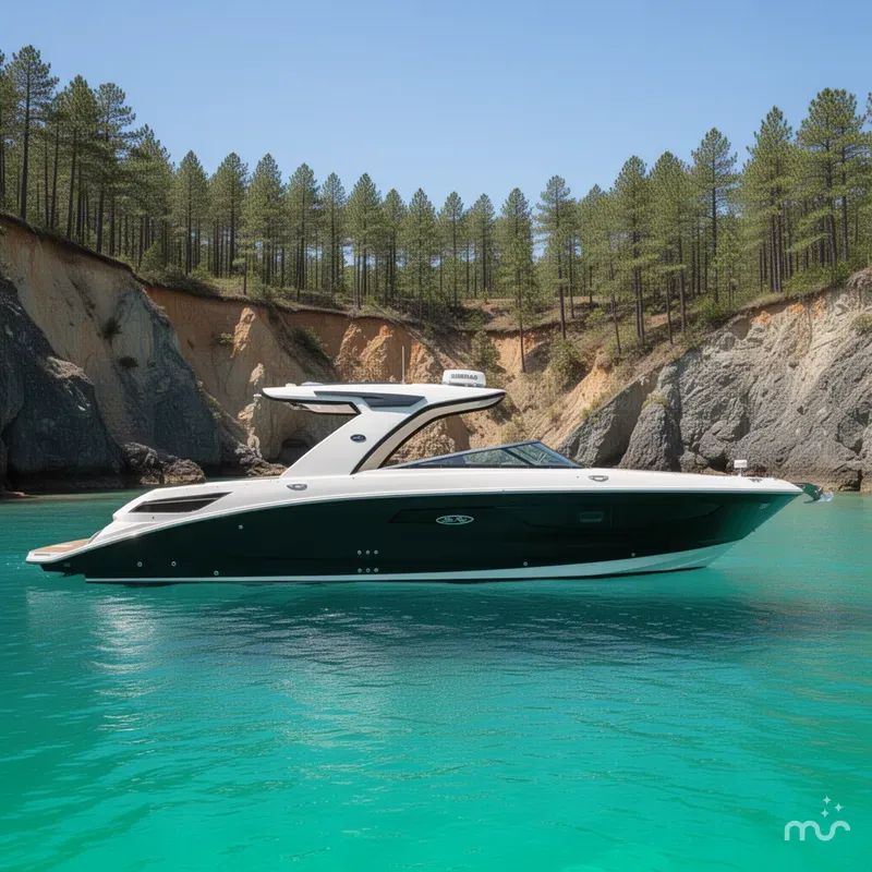 Slide: The Image of Sea Ray SLX 350 2025 - 2