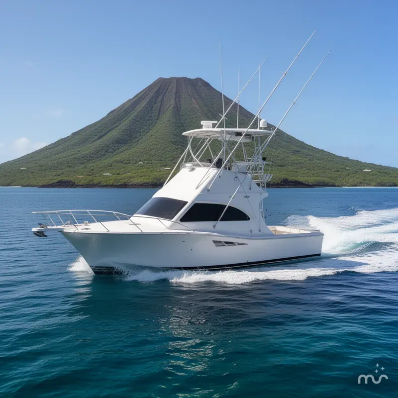 Slide: The Image of Luhrs 36 Convertible 2000 - 2