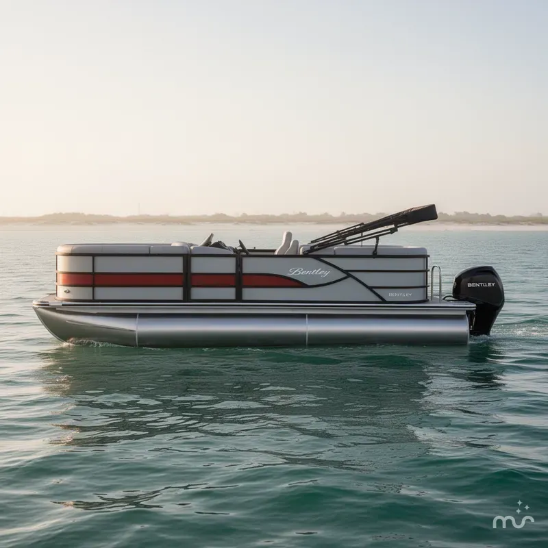 Slide: The Image of Bentley Pontoons Legacy Navigator 2025 - 1
