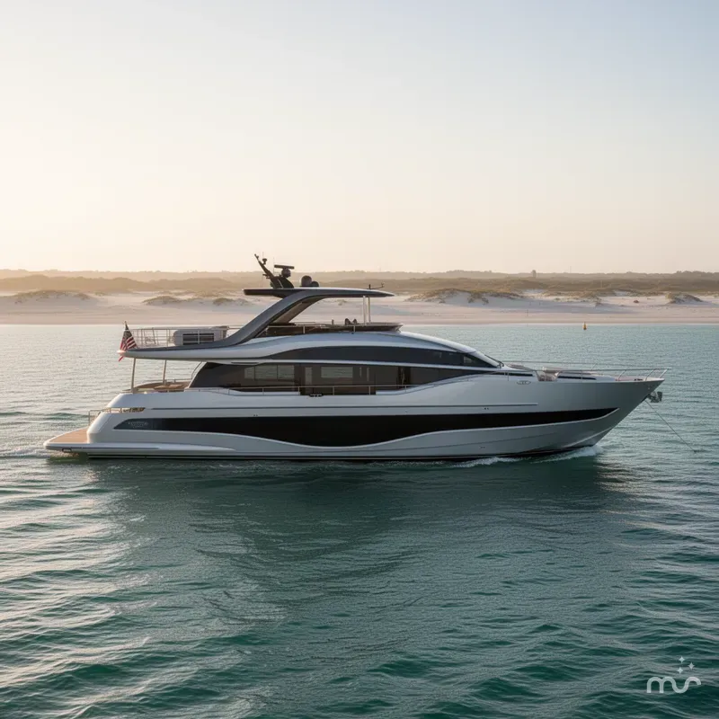 Slide: The Image of Princess Y85 Motor Yacht 2025 - 4