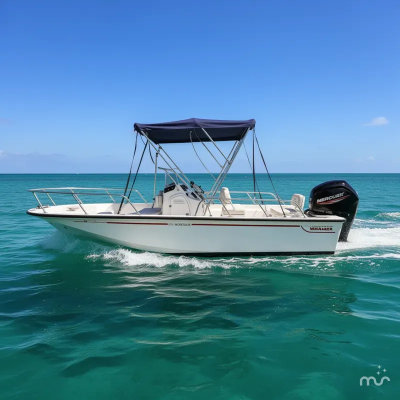 Slide: The Image of Boston Whaler 170 Montauk 2022 - 1