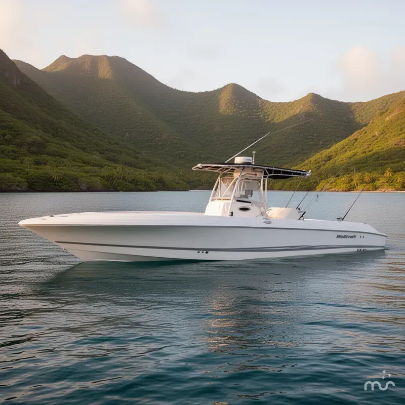 Slide: The Image of Wellcraft 32 Scarab Sport 2002 - 2