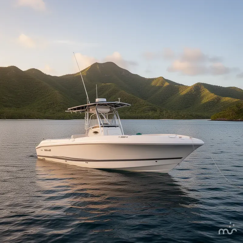 Slide: The Image of Wellcraft 32 Scarab Sport 2002 - 4
