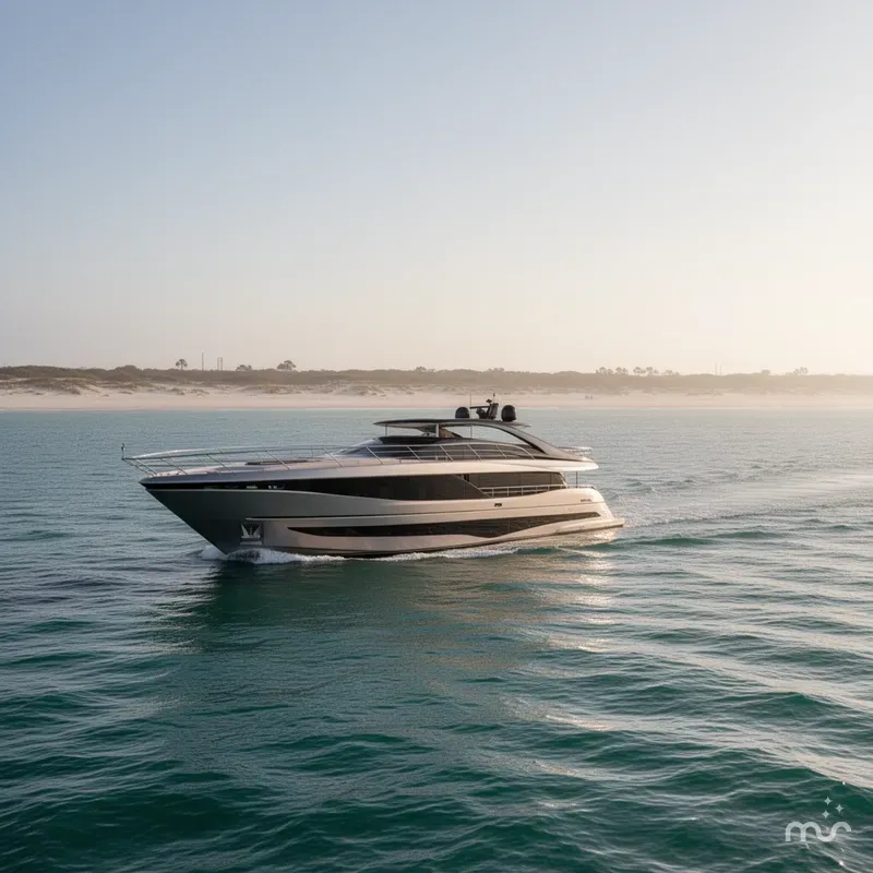Slide: The Image of Princess Y95 Motor Yacht 2025 - 1