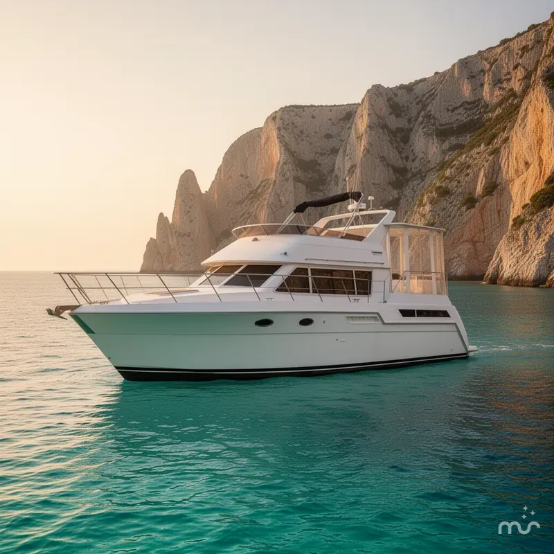 The Image of Carver Yachts 405 Aft Cabin Motor Yacht 1997 - 0