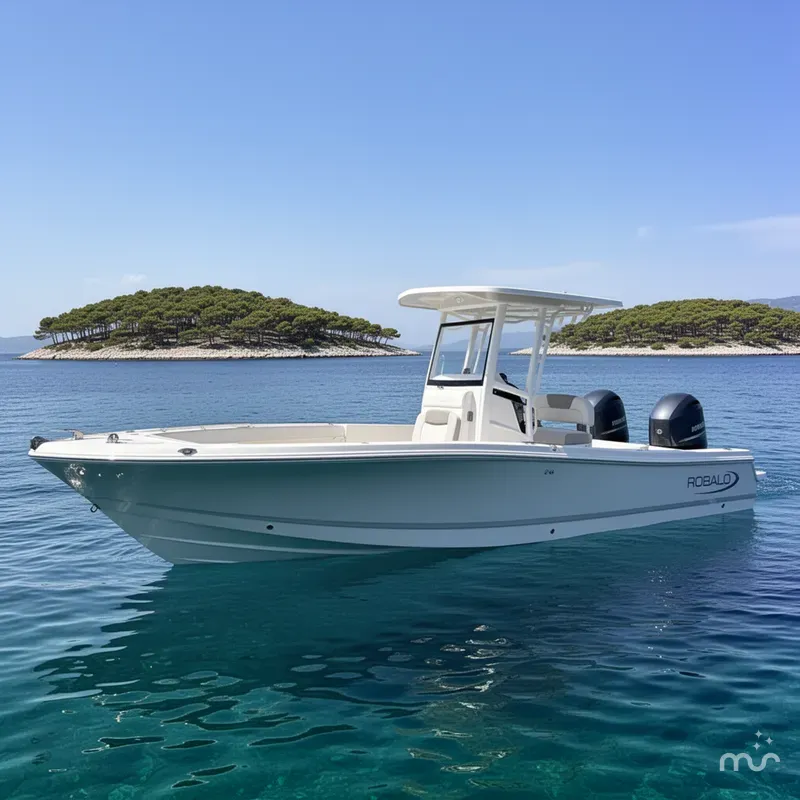 Slide: The Image of Robalo 246 Cayman 2024 - 2