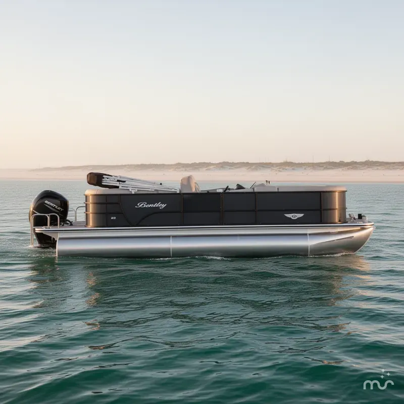 Slide: The Image of Bentley Pontoons Bentley 223 Navigator (3/4 Tube) 2022 - 0