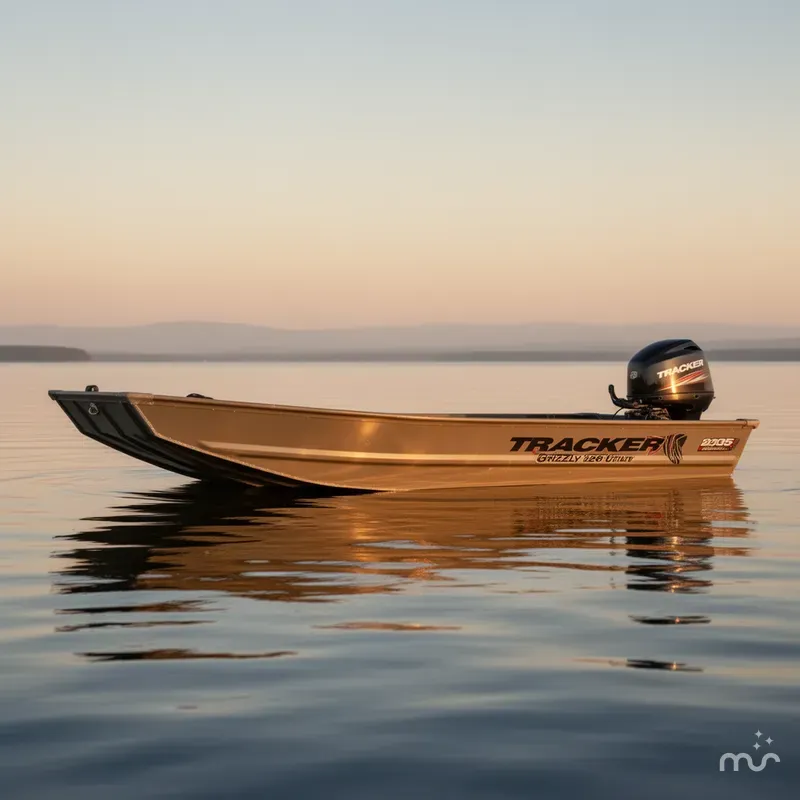 Slide: The Image of Tracker Grizzly 1236 Utility 2025 - 0