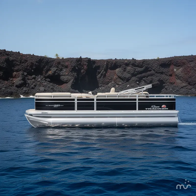 Slide: The Image of Sun Tracker SportFish 22 DLX 2025 - 2