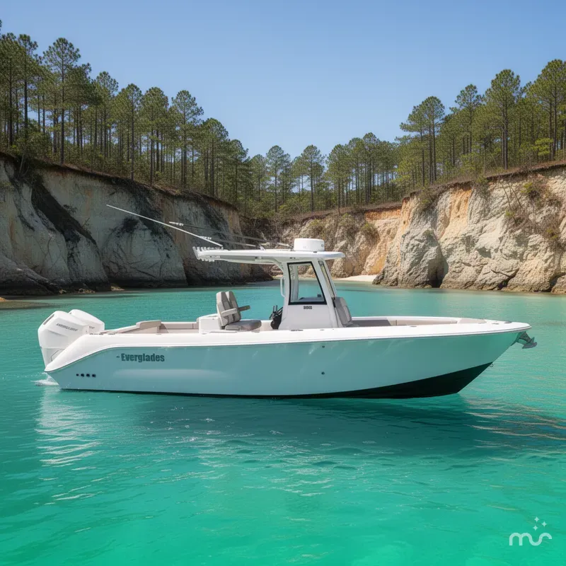 Slide: The Image of Everglades 315 Center Console 2025 - 2