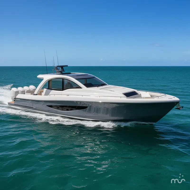 Slide: The Image of Valhalla Boatworks V-55 Sport Yacht 2026 - 0