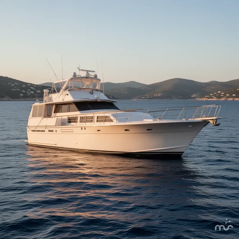 Slide: The Image of Bertram 58 Motor Yacht 1977 - 2